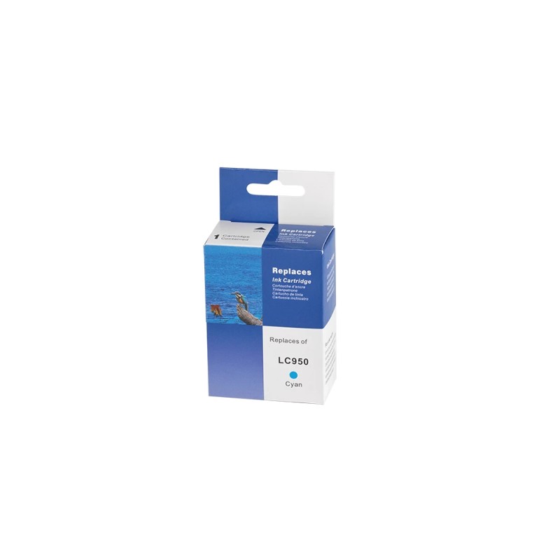 Brother CB09/CB41/CB47/LC900/LC950 ink cartridge cyan, ECO