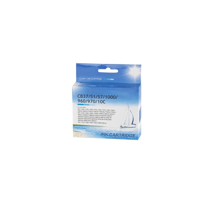 Brother CB37/LC960/LC970/LC1000 inkjet cyan ECO