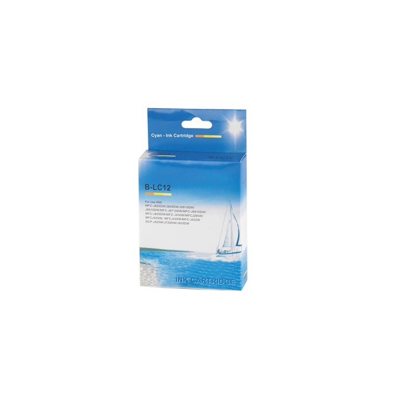 Brother LC12/LC1240/LC1280XL inkjet yellow ECO